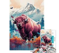 Puzzle da 1000 pezzi per adolescenti Puzzle The Roaming Behemoth per adulti Giochi rilassanti Migliora la memoria compleanni e altre occasioni (dimensioni 50x75cm)