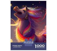 Puzzle Da 1000 Pezzi Per Adolescenti Puzzle The Unicorn Laugh Puzzle Giochi Rilassanti Regalo Di Compleanno Regali Antistress 52x38cm/1000pcs