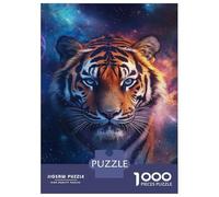 Puzzle Da 1000 Pezzi Per Adolescenti Puzzle Tiger in Cosmos-1 Puzzle Per Adulti Giochi Rilassanti Che Migliorano La Memoria Regali Di Compleanno E Unici 38x26cm/1000pcs