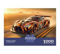 Puzzle Da 1000 Pezzi Per Adolescenti Puzzle Tiger Racing Car Design Puzzle Per Adolescenti Giochi Rilassanti Decorazione Perfetta Regali Di Compleanno E Unici 52x38cm/1000pcs