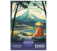 Puzzle Da 1000 Pezzi Per Adolescenti Puzzle Tokaido Board Game Inspired Illustration Puzzle Per Adulti Giocattoli Antistress Sfida Difficile Per Compleanno, Natale 38x26cm/1000pcs