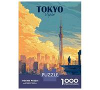 Puzzle Da 1000 Pezzi Per Adolescenti Puzzle Tokyo Japan Cityscape Puzzle Giochi Per Famiglie Corsa Di Velocità Manuale Regali Di Compleanno E Unici 52x38cm/1000pcs
