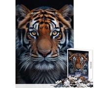 Puzzle da 1000 pezzi per adolescenti Puzzle Tre Tigri Giocattoli antistress Regali di Babbo Natale segreto Giochi rilassanti Migliorare l'amore tra coppie Dimensioni 38x52cm