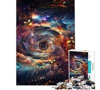 Puzzle da 1000 pezzi per adolescenti puzzle "Universo del Tempo" per adulti giocattoli antistress divertenti e spiritosi regali per ridurre lo stress (dimensioni 38x26cm)