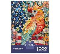 Puzzle Da 1000 Pezzi Per Adolescenti Puzzle Vibrant Mosaic Parrot Art Puzzle Per Adulti Giochi Rilassanti Che Migliorano La Memoria Regali Di Compleanno E Unici 70x50cm/1000pcs