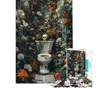 Puzzle da 1000 pezzi per adolescenti puzzle vintage dark per adulti gioco pratico sfida difficile da completare (dimensioni 38x26cm)