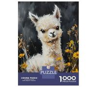 Puzzle Da 1000 Pezzi Per Adolescenti Puzzle Whimsical Alpaca Art Puzzle Per Adulti Gioco Per Famiglie Ma Divertente E Umoristico È Ideale Come Regalo 70x50cm/1000pcs
