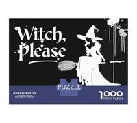 Puzzle Da 1000 Pezzi Per Adolescenti Puzzle Witch, Please Puzzle Per Adulti Gioco Pratico Ma Divertente E Umoristico Interazione Genitore-figlio 38x26cm/1000pcs