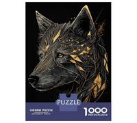 Puzzle Da 1000 Pezzi Per Adolescenti Puzzle Wolf Kintsugi Puzzle Per Adulti Gioco Pratico Ma Divertente E Umoristico Interazione Genitore-figlio 70x50cm/1000pcs