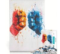 Puzzle da 1000 pezzi per adolescenti "Quando hai vinto la battaglia" - Giochi per famiglie - Sfida da completare - Regalo per amici e parenti 38x52cm
