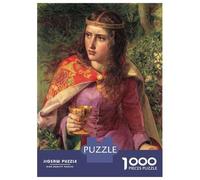 Puzzle Da 1000 Pezzi Per Adolescenti Queen Eleanor by Frederick Sandys Puzzle Giochi Rilassanti Ma Divertenti E Spiritosi Regalo Di Compleanno, Regali, 52x38cm/1000pcs