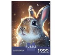 Puzzle Da 1000 Pezzi Per Adolescenti Rabbit Cute Puzzle Per Adulti Giochi Per Famiglie Migliorano La Memoria Giochi Stimolanti Regali 38x26cm/1000pcs