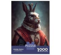 Puzzle Da 1000 Pezzi Per Adolescenti Rabbit Petite Puzzle Giocattolo Decorazione Da Parete Sfida Difficile Regalo Di Compleanno, Regali, 70x50cm/1000pcs