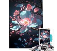 Puzzle da 1000 pezzi per adolescenti Radiant Blossom Harmony gioco rompicapo stimolante giocattolo ideale come regalo e decorazione per la casa (dimensioni 38x26cm)