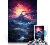 Puzzle da 1000 pezzi per adolescenti Radianza astrale Difficile da completare ma divertente e umoristico Migliorare l'amore tra le coppie 75x50cm