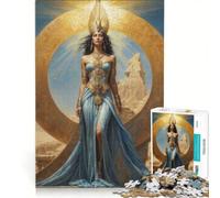 Puzzle da 1000 pezzi per adolescenti raffigurante la dea Iside, gioco rilassante, impegnativo e stimolante, regalo di compleanno, regalo 50x75cm