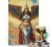 Puzzle da 1000 pezzi per adolescenti raffigurante la dea Iside, un gioco divertente che allena la mente e la manualità, una sfida unica 50x75cm