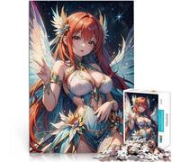 Puzzle da 1000 pezzi per adolescenti Ragazza anime angelica Vacanza a casa: uccidere il tempo Collezione di artisti, Belle arti 50x70cm
