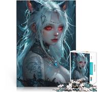 Puzzle da 1000 pezzi per adolescenti ragazza anime carina Giocattolo educativo antistress Ogni pezzo è unico - Gioco divertente e stimolante per tutta la famiglia 52x38cm