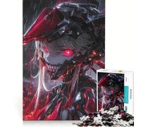 Puzzle da 1000 pezzi per adolescenti, ragazza anime cibernetica, giocattolo fai da te, migliora la memoria, collezione d'artista, belle arti 50x75cm