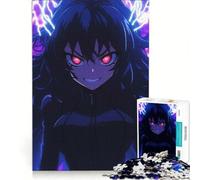 Puzzle da 1000 pezzi per adolescenti, ragazza anime con poteri elettrici, giocattolo antistress, decorazione per la casa, collezione d'artista, belle arti 38x52cm