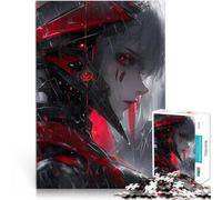 Puzzle da 1000 pezzi per adolescenti Ragazza anime della morte bianca Antistress Sfida difficile Decorazioni e regali unici per la casa 38x26cm