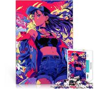 Puzzle da 1000 pezzi per adolescenti Ragazza anime fantastica Allena il tuo cervello e le tue mani perché è ideale come regalo per tutta la famiglia 75x50cm