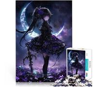Puzzle da 1000 pezzi per adolescenti Ragazza anime oscura giochi divertenti per famiglie Ogni pezzo è unico - Gioco divertente e stimolante per tutta la famiglia 50x70cm