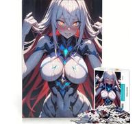 Puzzle da 1000 pezzi per adolescenti ragazza anime sexy giocattolo fai da te migliora la memoria con pezzi completamente ad incastro di forma casuale 38x52cm