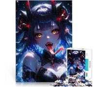 Puzzle da 1000 pezzi per adolescenti Ragazza demone anime Vacanza a casa: uccidere il tempo Giocattoli per la decorazione della casa 70x100cm
