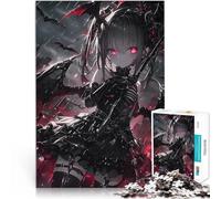 Puzzle da 1000 pezzi per adolescenti Ragazza gotica anime della morte Gioco impegnativo Ogni pezzo è unico - Gioco divertente e stimolante per tutta la famiglia 50x70cm