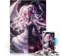 Puzzle da 1000 pezzi per adolescenti Ragazza Incantatrice Oscura Giocattoli da gioco per regalo di famiglia Regalo per i compleanni 52x38cm