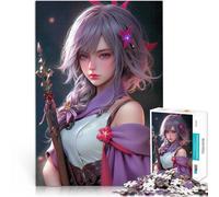 Puzzle da 1000 pezzi per adolescenti Ragazza maga fantasy Giochi educativi Decorazione della casa Migliorare l'amore tra le coppie 75x50cm