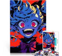 Puzzle da 1000 pezzi per adolescenti Ragazza mostro anime Giocattoli di gioco impegnativi Ogni pezzo è unico - Gioco divertente e stimolante per tutta la famiglia 38x26cm