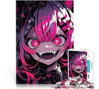 Puzzle da 1000 pezzi per adolescenti Ragazza mostro anime Vacanza a casa: uccidere il tempo Adatto per la decorazione del desktop 38x26cm