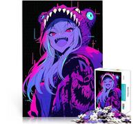 Puzzle da 1000 pezzi per adolescenti Ragazza mostro anime Vacanza a casa: uccidere il tempo Adatto per la decorazione del desktop 75x50cm