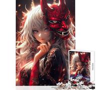Puzzle da 1000 pezzi per adolescenti ragazza ninja cattiva giocattoli antistress regalo divertente gioco pratico impegnativo da completare dimensioni 38x26cm