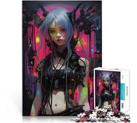 Puzzle da 1000 pezzi per adolescenti Ragazza punk n. 8 Giocattolo educativo intellettuale decomprimente Decorazioni e regali unici per la casa 75x50cm