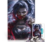 Puzzle da 1000 pezzi per adolescenti Ragazza sexy del gioco oscuro Giochi di relax Ogni pezzo è unico - Gioco divertente e stimolante per tutta la famiglia 75x50cm