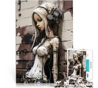 Puzzle da 1000 pezzi per adolescenti Ragazza urbana v2 Antistress Vacanza in patria Uccidere il tempo Gioco educativo per compleanno e Natale 52x38cm