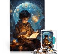 Puzzle da 1000 pezzi per adolescenti Ragazzo stregone cosmico Allena il tuo cervello e le tue mani Regalo di compleanno, regali, arte murale 38x26cm