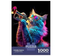 Puzzle Da 1000 Pezzi Per Adolescenti Ragdoll Trumpet Puzzle Giocattolo Decorazione Da Parete Sfida Difficile Regalo Di Compleanno, Regali, 70x50cm/1000pcs