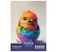 Puzzle Da 1000 Pezzi Per Adolescenti Rainbow Hatchling Puzzle Per Adulti Giochi Per Famiglie Un'opera D'arte Regali Antistress 52x38cm/1000pcs