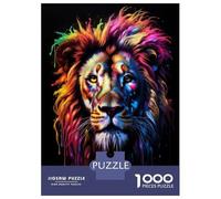 Puzzle Da 1000 Pezzi Per Adolescenti Rainbow Lion Puzzle Per Adulti Gioco Rompicapo Analisi E Logica Aiuta Ad Allenare Il Cervello 38x26cm/1000pcs