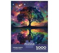 Puzzle Da 1000 Pezzi Per Adolescenti Rainbow Tree Reflection Art Print Puzzle Per Adulti Giochi Rilassanti Assemblaggio Di Modelli Regalo Di Compleanno, Regali, 52x38cm/1000pcs