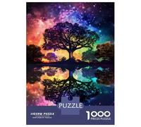 Puzzle Da 1000 Pezzi Per Adolescenti Rainbow Tree Reflection Poster Puzzle Per Adulti Giochi Per Famiglie Migliorano La Memoria Giochi Stimolanti Regali 70x50cm/1000pcs