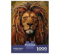 Puzzle Da 1000 Pezzi Per Adolescenti Rastafari Lion Jamaica Puzzle Per Adulti Gioco Pratico Decorazione Murale Regali Per Amici E Familiari 70x50cm/1000pcs