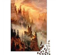 Puzzle Da 1000 Pezzi Per Adolescenti Red Rock Canyon Sunset Puzzle Per Adulti Giochi Per Famiglie Decorazione Da Parete Regali Unici Per Compleanno E Natale 70x50cm/1000pcs