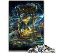Puzzle da 1000 pezzi per adolescenti, regali a forma di clessidra cosmica, giocattoli, giochi educativi, antistress, interazione genitore-figlio, 50x75cm