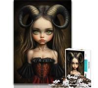 Puzzle da 1000 pezzi per adolescenti, regali a forma di drago demoniaco, aiuta il cervello a esercitare i giocattoli avvincenti per coltivare la pazienza e migliorare la memoria (38x26cm)